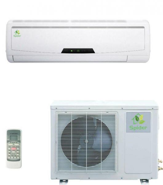 PVC 1hp Split Type Aircon Inverter , High Efficiency Ductless Wall Ac