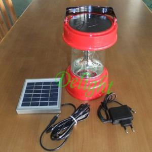 China Outdoor Led Camping Using Solar Rechargeable Lantern (DL-SC15-2) supplier