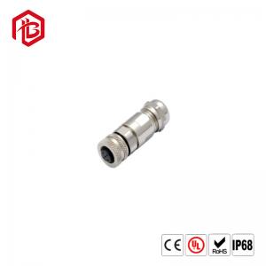 China Chinese Factory Field Installation A Code Plastic IP67 Female Plug 8 Pin M12 Waterproof Connector supplier