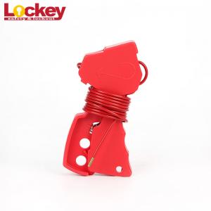 China Multipurpose Steel Wire Cable Lockout Device , Adjustable Cable Lock For Locking Valves supplier