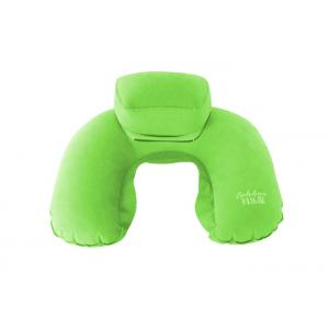Custom Holiday Cushion Inflatable Travel Neck Pillow U Shape For Airplane , Bedding