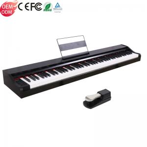 China China Stage 88 Keys Musical Electric Pianos Mini Keyboard Price Digital-Piano Decorative Red Worlde Baby Grand Digital supplier