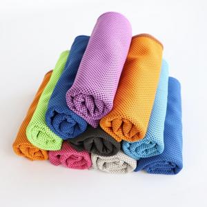 Oem SGS Fast Drying Sweat Cooling Gym Towel Ultra Compact Wet Cooling Towel