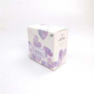 China Hot Stamping Coating Printing Cosmetic Packaging Paper Box 350g White Cardboard supplier
