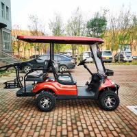 China Outdoor 4 Seater Golf Cart Dealers Electric Vehicle 25km/H-40km/h on sale