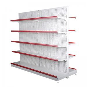 1.2M 2150mm Supermarket Shelf Rack Whit 5 Tier Multi Purpose Metal Shelf 150KG