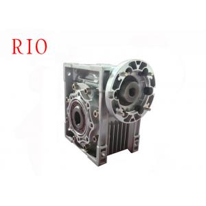 High Load Capacity Aluminum Worm Gear Reducer Rv63 With Efficient Heat Radiation