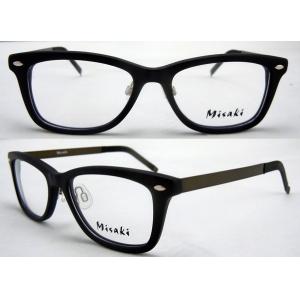 China Optical Reading Acetate Fashion Eyeglasses Frames , Full Rim Eyeglass supplier