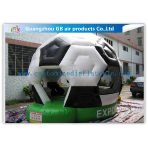 Inflatable Football Bouncer , Soccer Inflatable Bounce House , Football Jumping