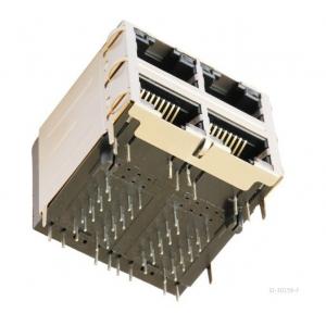China SI-30159-F 10/100 BT Stacked RJ45 Jack Shielded In Ethernet Switches LPJ27892AWNL supplier