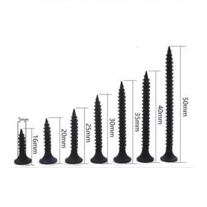 Custom Small Wooden Drywall Screws Metric Black DRY Wall Screw