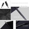 China Customized 12K 23inch Adults Fold Umbrella with Customized Car Design and UV Coating wholesale