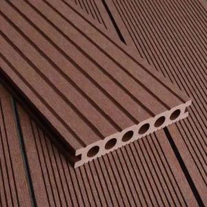 China Waterproof Wood Plastic Composite Composite Outdoor Exterior Decking Board WPC Decking Composite Outdoor Exterior supplier