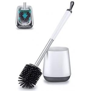 TPR Soft Bristle Silicone Toilet Bowl Brush With Holder ISO9001