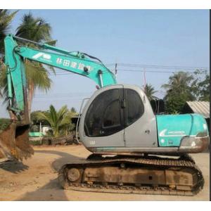 Sk120-5 Used Kobelco Excavator Second Hand Kobelco Excavators 4 Cylinder