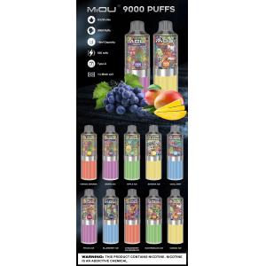 MIOU 9000 18ml Disposable Vape E Liquid Pre Filled Variety Flavored