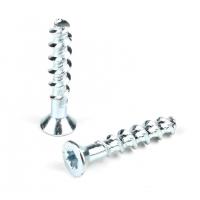 China Installation Carbon Steel White Zinc Plated Torx Countersunk Self Drilling Concrete Anchor Bolt Screws on sale