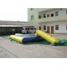 Square Trampoline Combo With Slide Inflatable Water Sports Games With High