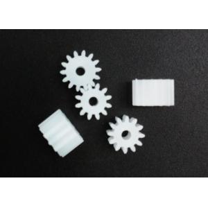 Plastic High Precision Gears 10mm Printer White Small Spur Gears Straight Teeth