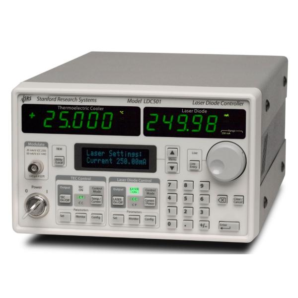 SRS Stanford Research Systems Model LDC500 Series Laser Diode Controller LDC500 LDC501 LDC502