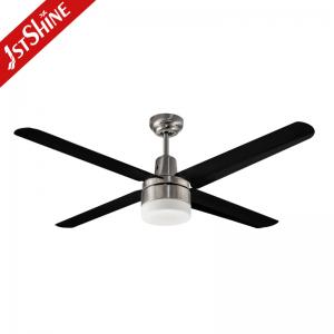 China SAA 52in 110V Modern LED Ceiling Fan With Metal Blades supplier