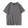 China Short Sleeve Round Neck Men'S Blank T Shirt 100% Plain White T Shirt Cotton wholesale