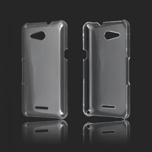 China Sublimation Transparent TPU PC case for Sony E4G supplier