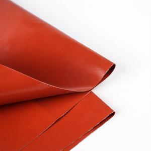 China Elastic Vermiculite Coated Fiberglass Fabric Water Resistant Glass Fiber Cloth supplier