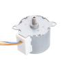 China Faradyiは12v 24v 48vがエンコーダーが付いているDcモーター減力剤のステッピング モーターを連動させた工場価格の2フェーズ4ラインをカスタマイズした wholesale