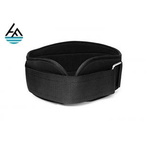 China Custom Embossed Neoprene Waist Belt , Athletic Works Waist Trimmer Belt supplier
