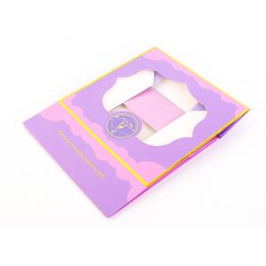 China Pinkish Cake Cardboard Boxes Collapsible Paper Box With Window supplier