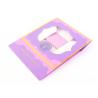 China Pinkish Cake Cardboard Boxes Collapsible Paper Box With Window wholesale