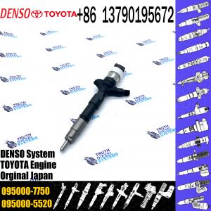 Fuel injector 23670-30300 095000-7760 095000-7761 095000-7751 095000-7750 for diesel engine spare parts