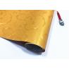 Golden Yellow , Self Adhesive Textured Wallpaper , 122cm/ 60cm x /50m/100m