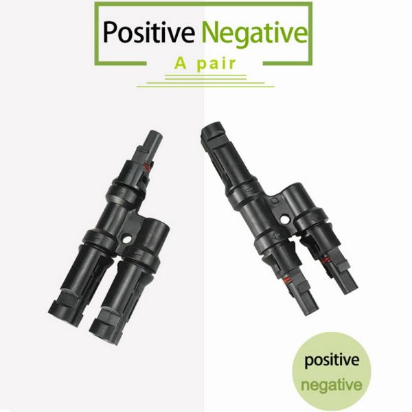 2  To 1  Solar Pv T Branch Connector For Solar Panels In Housing Commercial Roof