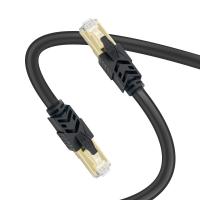 China Custom SFTP Twist Pairs CAT8 Patch Cord RJ45 Ethernet Cable 1M To 10M on sale