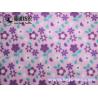Hot Sell custom solid with various pattern polar fleece baby blanket fabric for