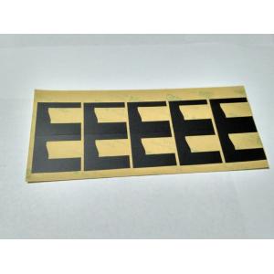 0.5MM Die Cut Products Customised Shape Metalized PET Film For Products Protect