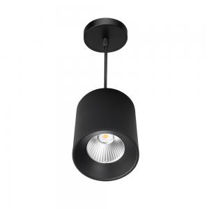 DALI dimmable contral led pandent downlight 15W fixed COB pandent spotlight 74mm diameter switch pandent lamp