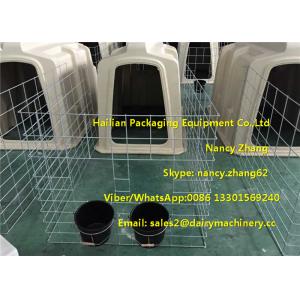 Small Dairy Farm Calf Feeding Equipment With Hot Dip Galvanized Steel Wire Fence