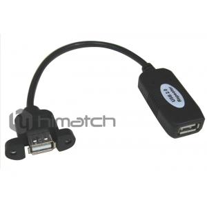 China Himatch High Speed USB 2.0 Cable / Panel Mount USB Extension Cable OEM Available supplier