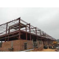 China Long Span Durable Industrial Steel Structure Workshop Building For Efficient Production Flow on sale