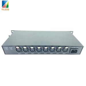 China XLR 8ポート RGBステージ照明コントローラ マドリックス ソフトウェア SDカード SPI LEDコントローラ オンライン アートネット リモコン 8チャンネル on sale