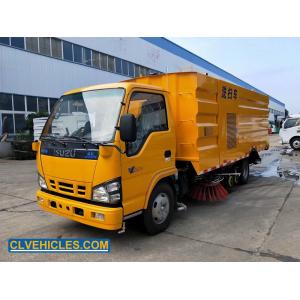 China ISUZU N Series Road Washing Truck 130hp 5000L Euro 4 Emission Standard supplier