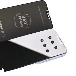 180U Glue Anti Shock Phone Privacy Screen Protector 360 Anti Spy