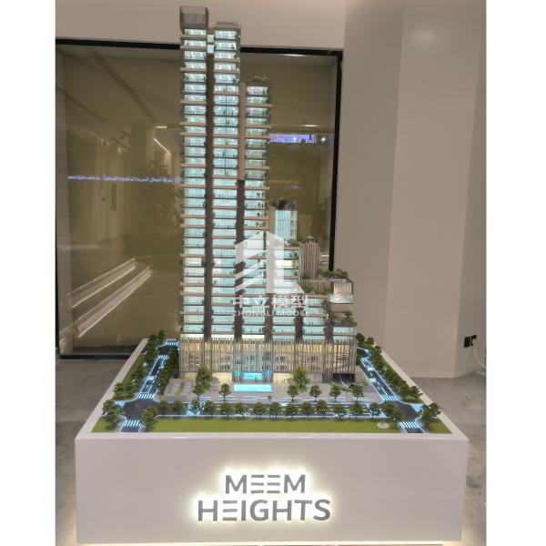 China High Quality Plastic Material Architectural Scale Model Making Miniature Building Model wholesale