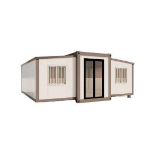 China 20 Ft Foldable Container Houses with Double-Wing Expansion Box Online Technical Support supplier