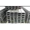 S275 Structural Steel Tubes For Construction Project , U Channel Structural