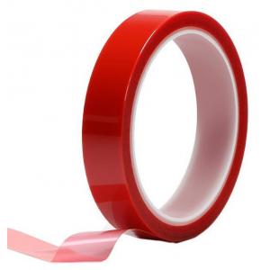 China Red PET Adhesive Tape Colorful Film Acrylic Pressure Sensitive Adhesive B Grade supplier