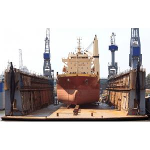 10 Tons Level Luffing Floating Dock Portal Cranes Customized